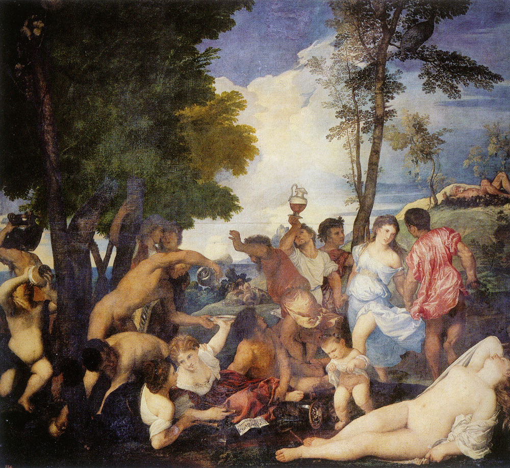 Titian - The Bacchanal