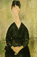 Amedeo Modigliani Café Singer