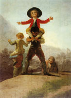 Francisco Goya Playing at Giants