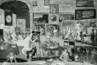 Workshop of Frans Francken the Younger Allegory of Painting