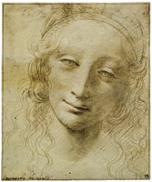 Giovanni Antonio Boltraffio Head of a Young Woman