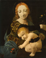 Giovanni Antonio Boltraffio Virgin and Child ('The Madonna of the Rose')