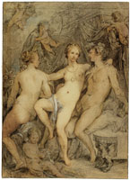 Hendrick Goltzius - Sine Cerere et Libero friget Venus