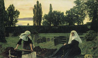John Everett Millais The Vale of Rest