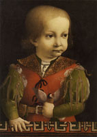 Marco d'Oggiono Portrait of Francesco Maria Sforza