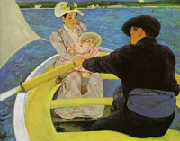 Mary Cassatt The Boating Party
