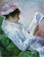 Mary Cassatt Woman Reading