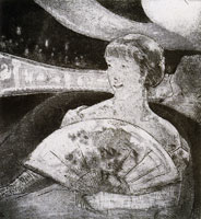 Mary Cassatt Woman at the Theatre