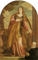 Paolo Veronese St. Lucy and a Donor
