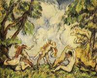 Paul Cézanne The battle of love