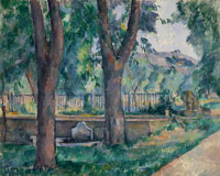 Paul Cézanne The Pool at the Jas de Bouffan