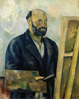 Paul Cézanne Self-Portrait with Palette