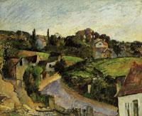 Paul Cézanne Turn in the road