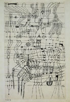 Paul Klee Drawing Knotted in the Manner of a Net