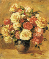 Pierre-Auguste Renoir Bouquet of Roses