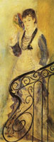 Pierre-Auguste Renoir Woman on a Stair
