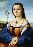 Raphael Portrait of Maddalena Doni