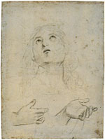 Raphael Study for the Head of Saint Thomas