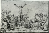 Rembrandt The Calvary