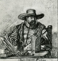 Rembrandt Portrait of Cornelis Claesz. Anslo