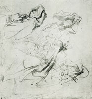 Rembrandt - Four Studies of a Baby in Swaddling