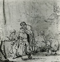 Rembrandt The Healing of Tobit