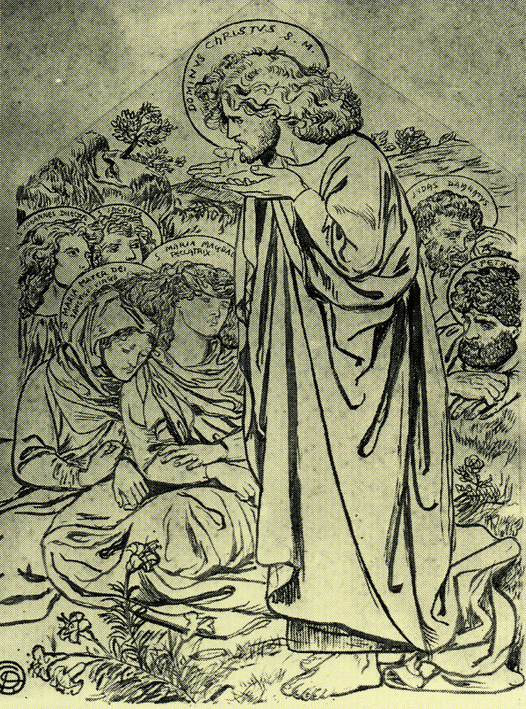 Dante Gabriel Rossetti - The Sermon on the Mount