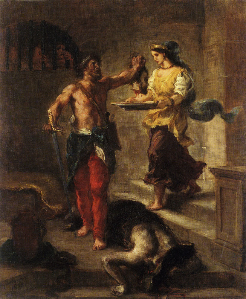 Eugène Delacroix - The Beheading of John the Baptist