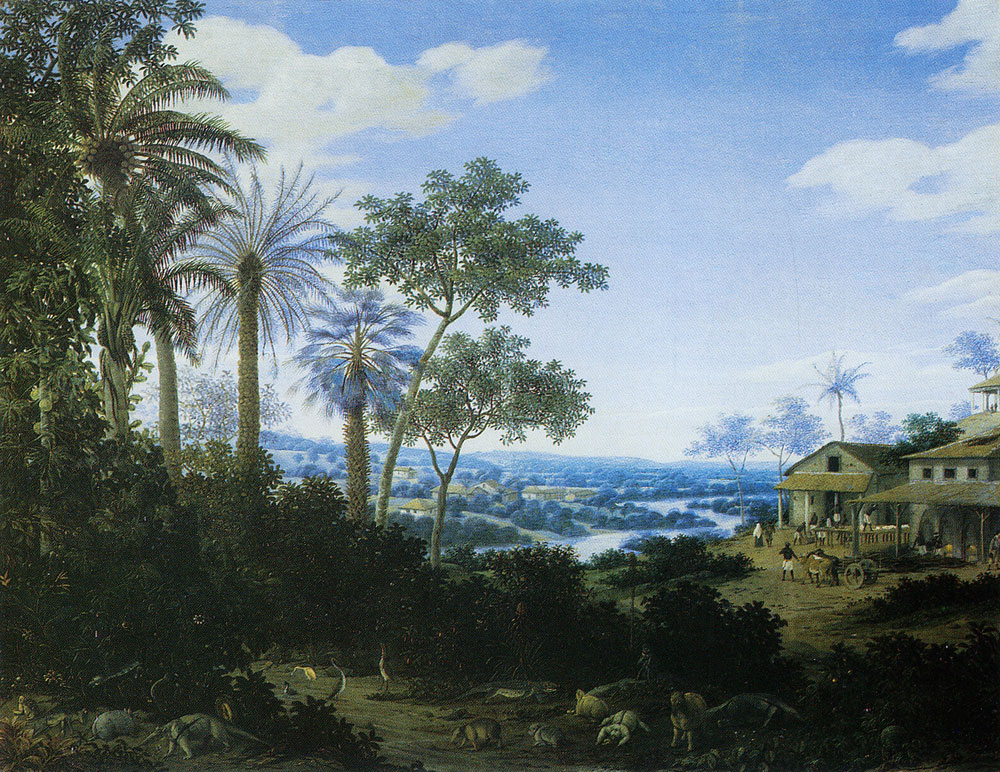 Frans Post - A Brazilian Landscape