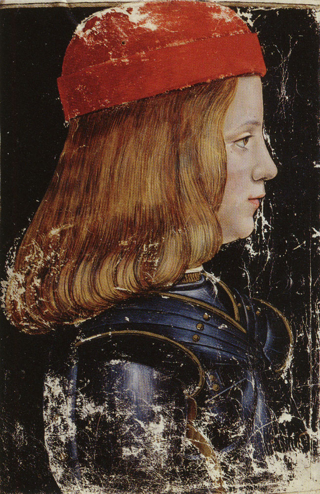 Giovanni Ambrogio de Predis - Portrait of Massimiliano Sforza