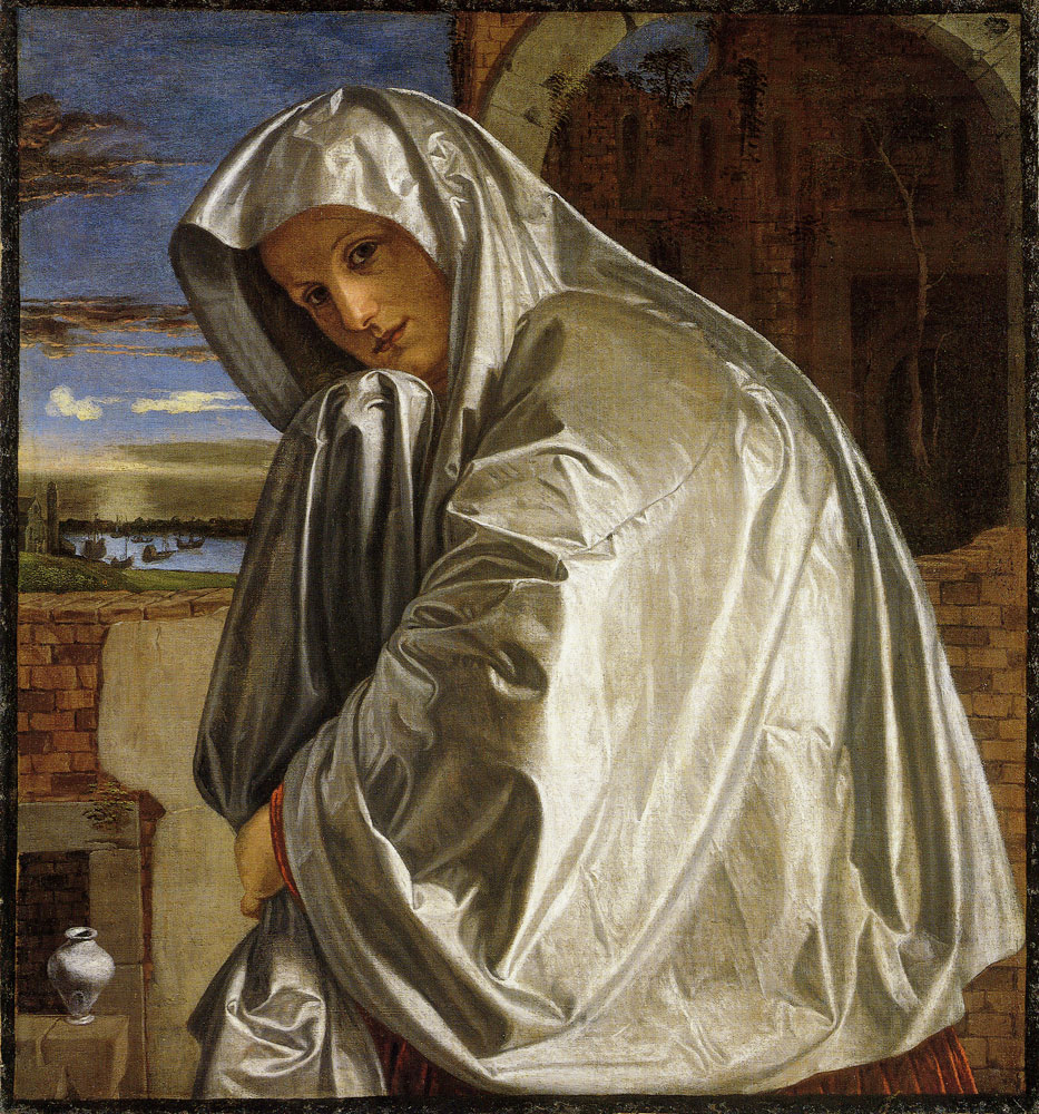 Giovanni Girolamo Savoldo - Saint Mary Magdalena approaching the Sepulchre