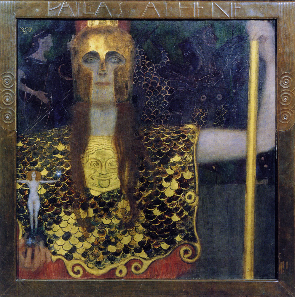 Gustav Klimt - Pallas Athena