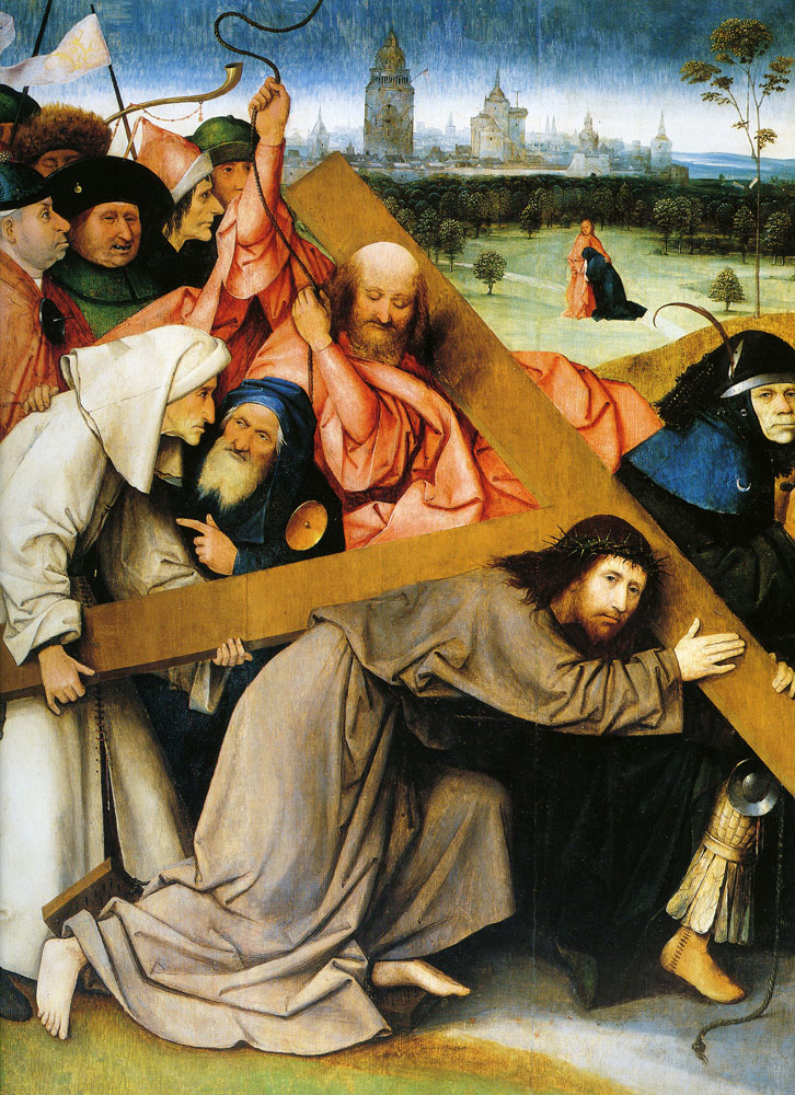 Hieronymus Bosch - Christ carrying the cross