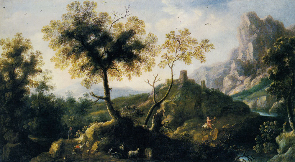 Ignacio de Iriarte - Landscape with Shepherds