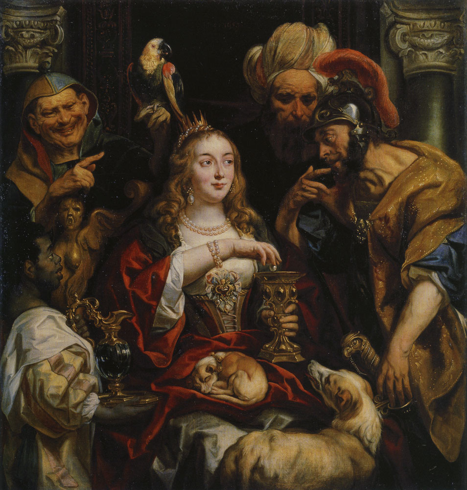 Jacob Jordaens - Cleopatra's Feast