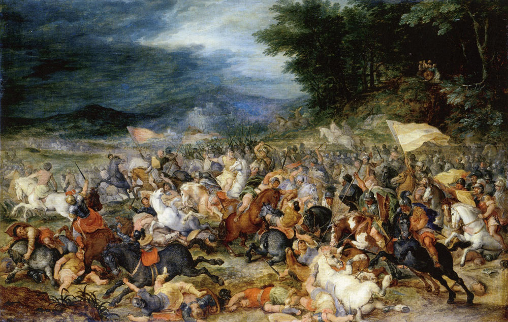 Jan Brueghel - Battle of Hebrews against Amalekites