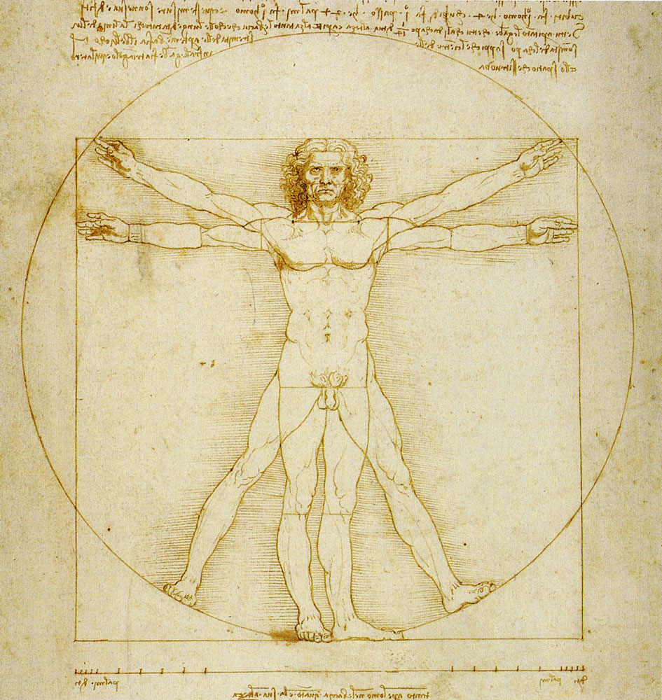 Leonardo da Vinci - The Vitruvian Man