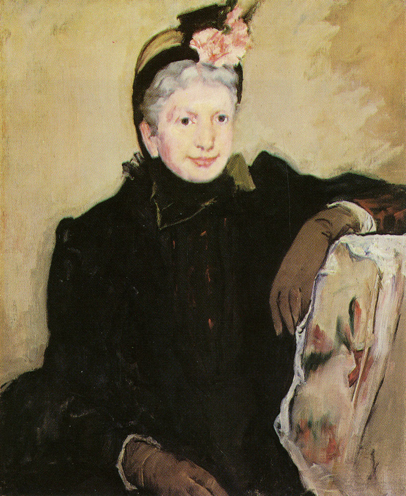 Mary Cassatt - Portrait of an Elderly Lady