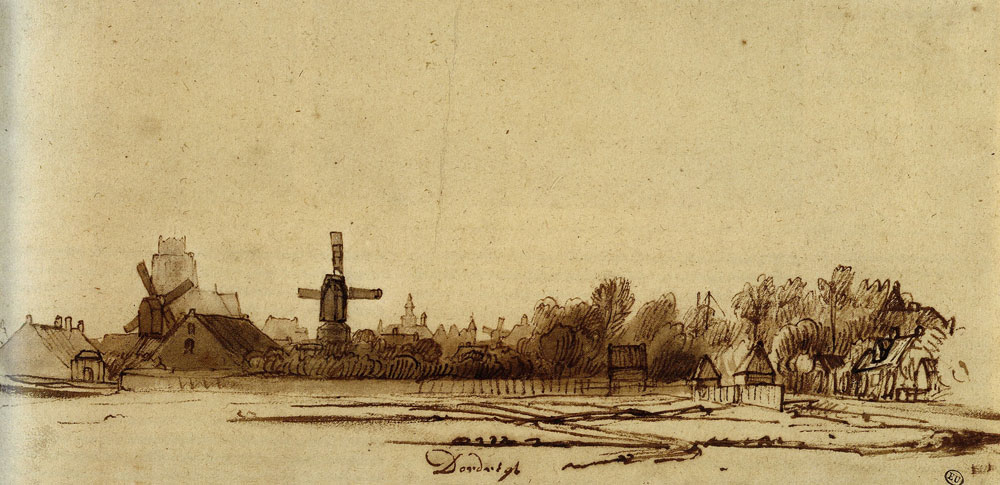 Nicolaes Maes - View of Dordrecht