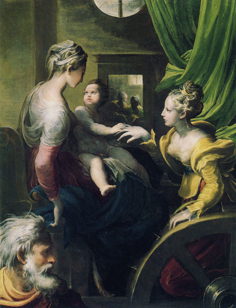 Parmigianino - The Mystic Marriage of Saint Catherine