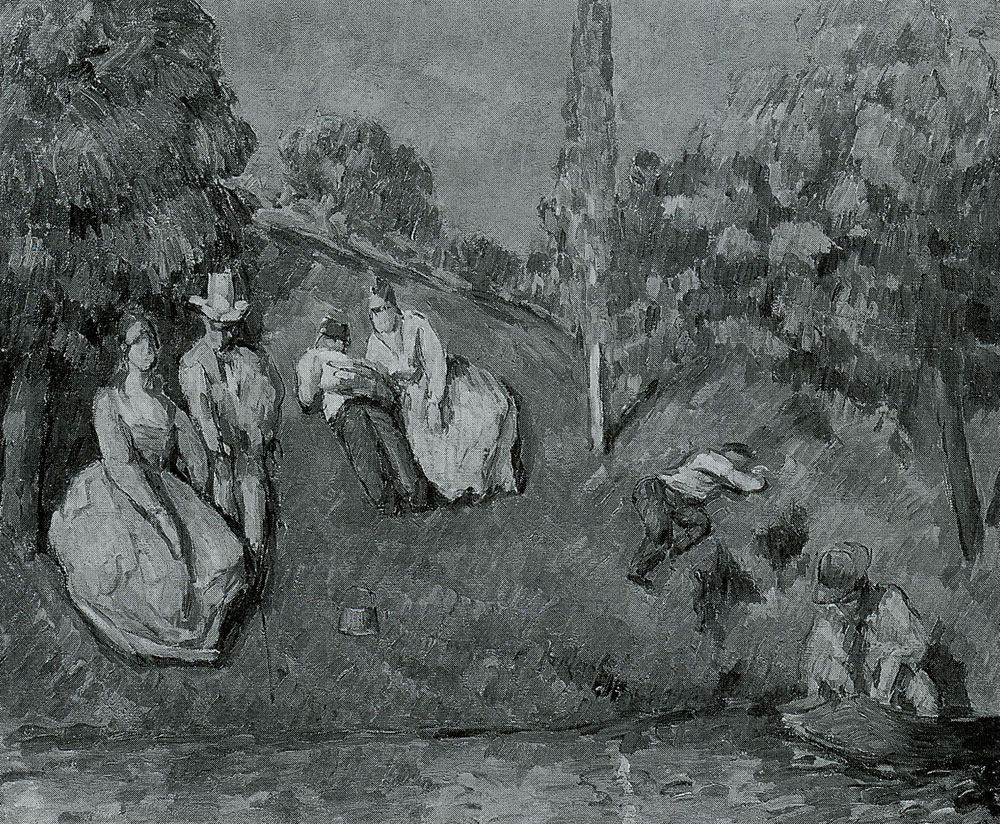 Paul Cézanne - The Pond