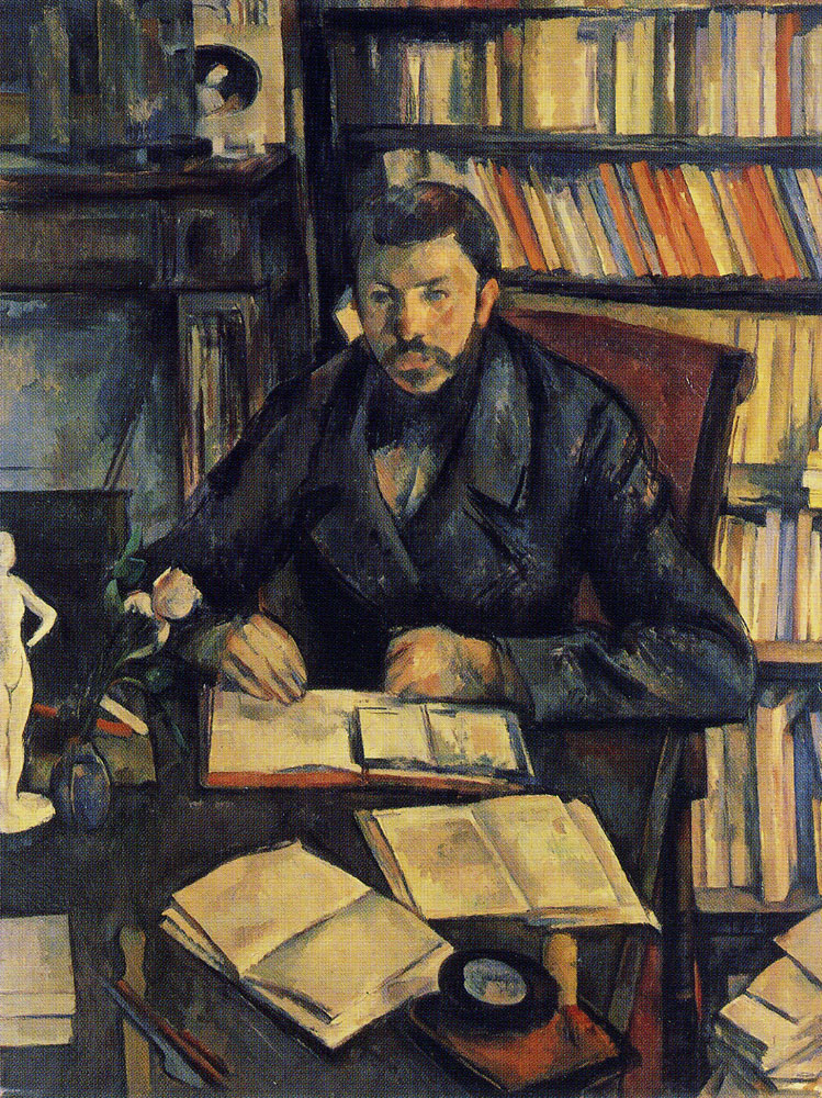 Paul Cézanne - Portrait of Gustave Geffroy