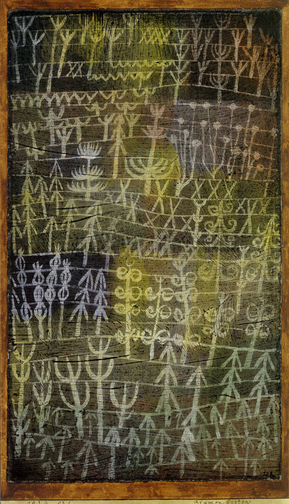 Paul Klee - Flower Garden