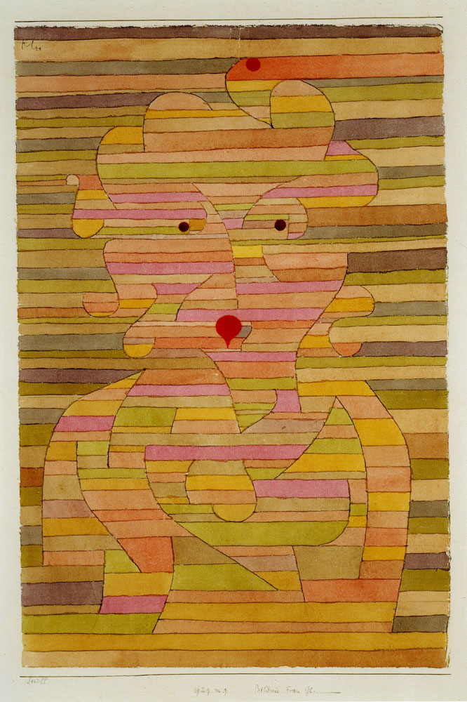 Paul Klee - Portrait of Mrs Gl.