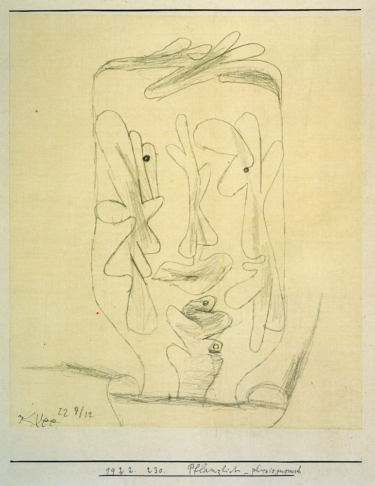 Paul Klee - Vegetable-Physiognomic