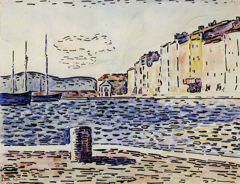 Paul Signac - The Port of Saint-Tropez
