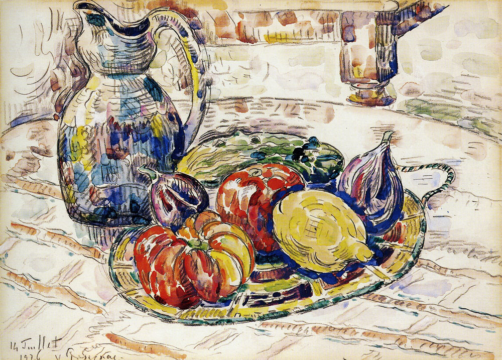 Paul Signac - Still Life with Fruit and Vegetables