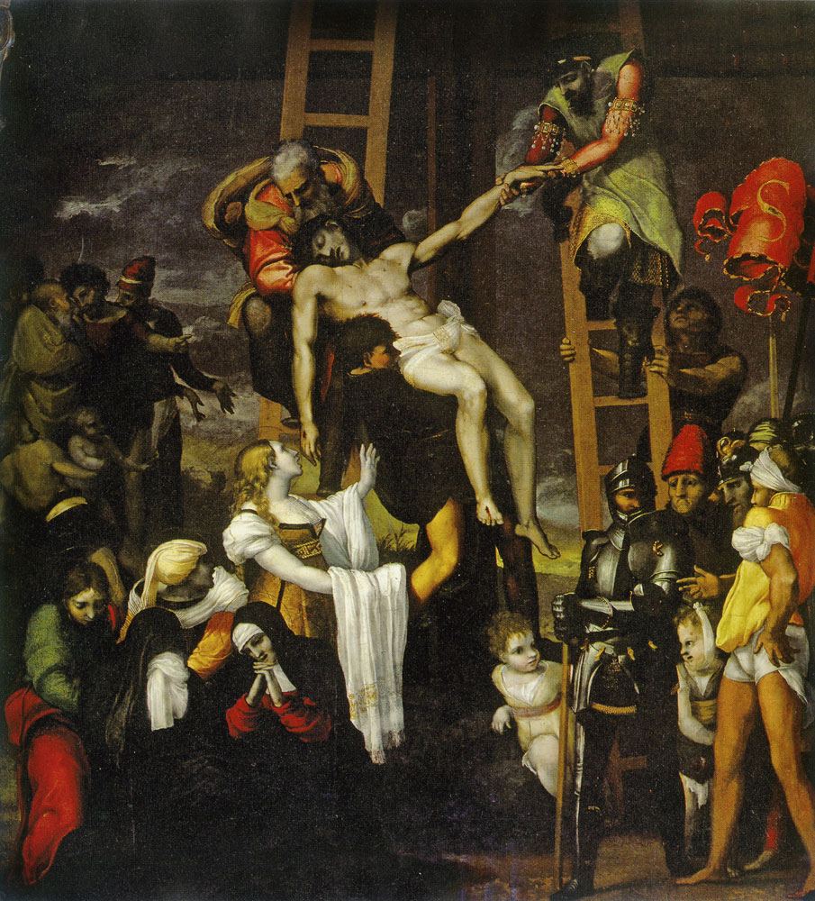 Pedro Machuca - The Descent from the Cross