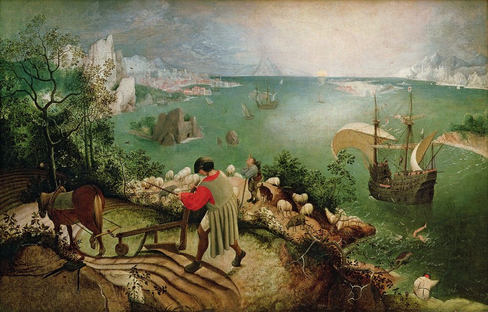 Pieter Bruegel the Elder - Fall of Icarus