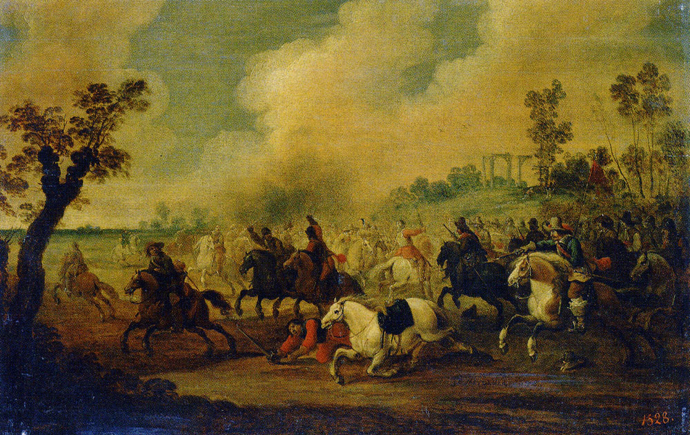 Pieter Meulenaer - Cavalry Battle